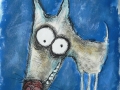 Perro azul